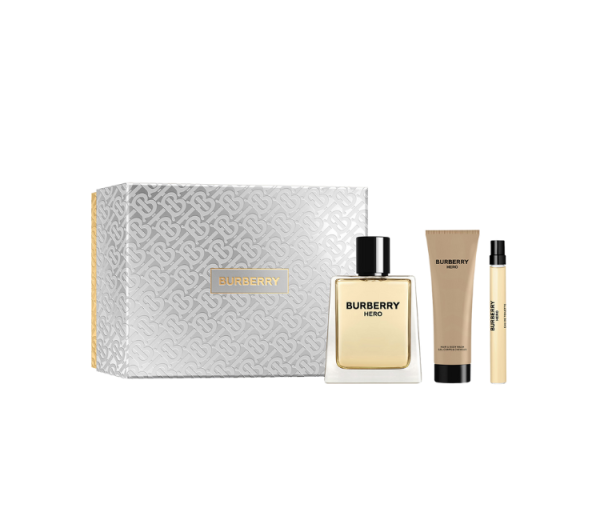 SET BURBERRY HERO 100 ML EDT + BW 75 ML + 10 ML EDT